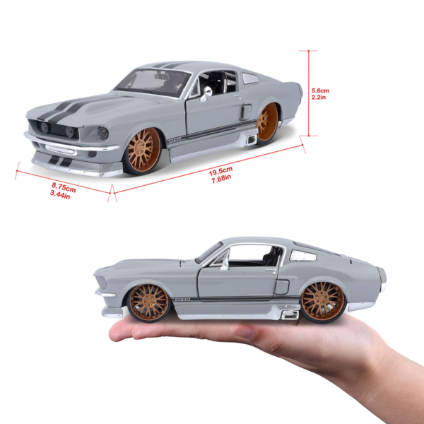 FORD MUSTANG GT 1967 - 1/24 MAISTO DESIGN - Image 3