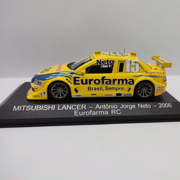 MITSUBISHI LANCER (2006) - ANTÔNIO JORGE ED.49 STOCK CAR - Miniatura 1/43