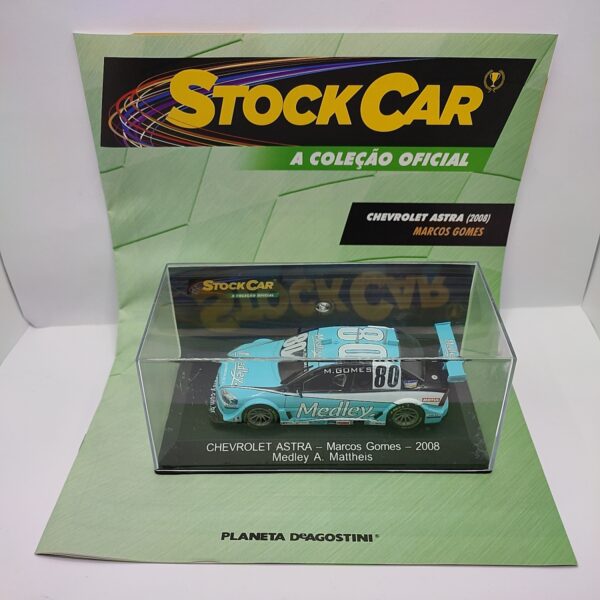 CHEVROLET ASTRA - MARCOS GOMES (2008) ED.50 STOCK CAR - Miniatura 1/43