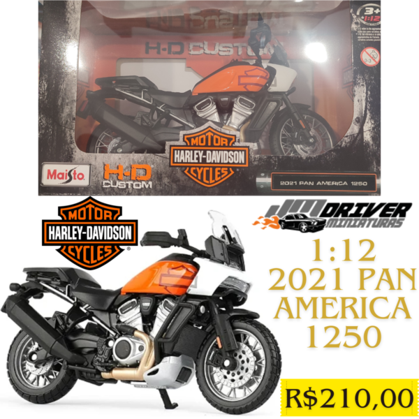 HARLEY-DAVIDSON PAN AMERICA 1250 - MOTO 1/12 MAISTO