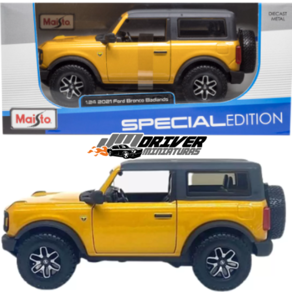 Ford Bronco Badlands 2021 - Miniatura 1/24 Maisto