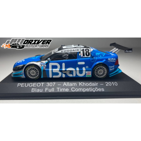 ED.58 STOCK CAR PEUGEOT 307 ALLAM KHODAIR (2010) - Miniatura 1/43