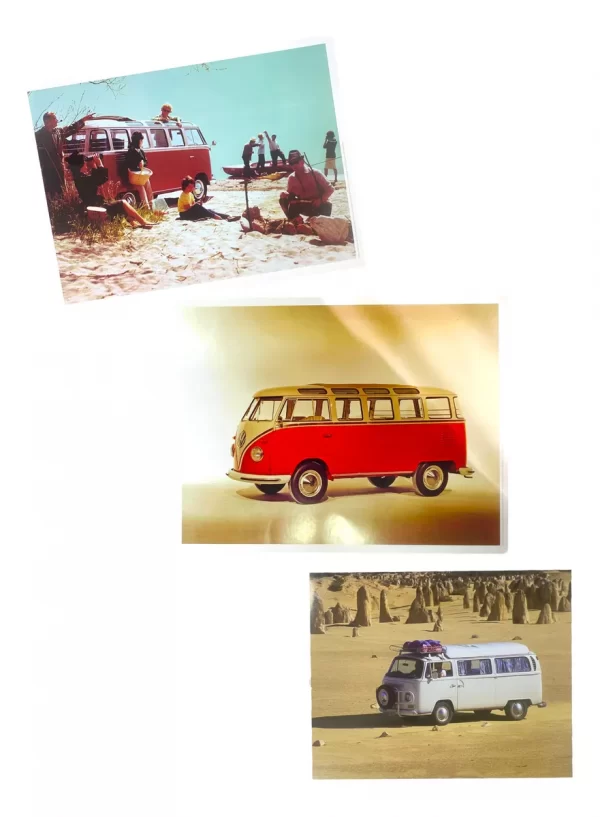 Kit 3 Pôsteres - Volkswagen Kombi Type 2 T1 - Image 2