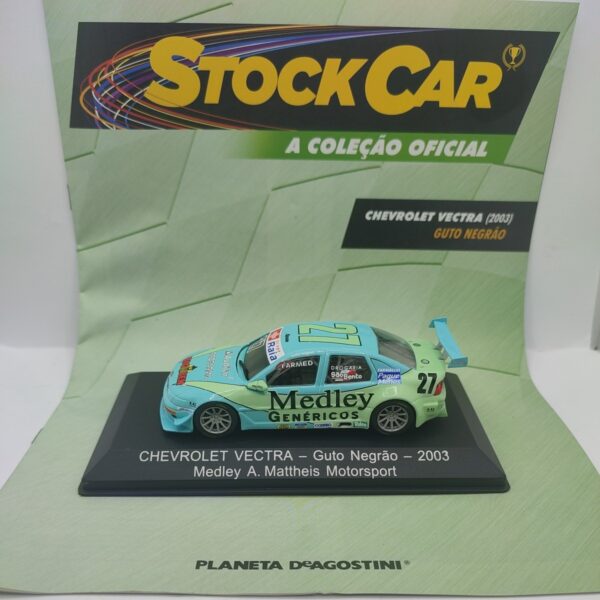 CHEVROLET VECTRA (2003) - GUTO NEGRAO ED.59 STOCK CAR - Miniatura 1/43 - Image 3