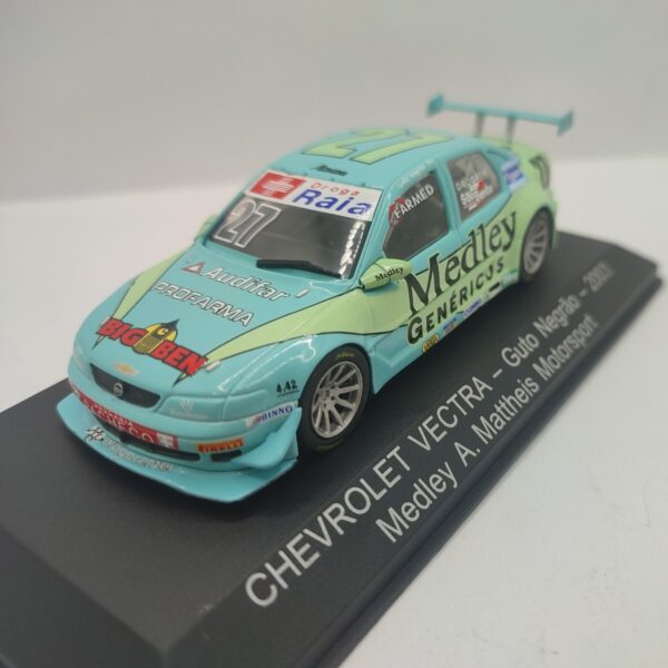 CHEVROLET VECTRA (2003) - GUTO NEGRAO ED.59 STOCK CAR - Miniatura 1/43 - Image 2