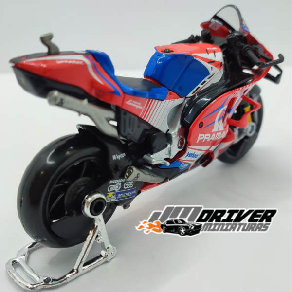 Ducati Desmosedici - Pramac Racing – MotoGP nº5 – Miniatura Moto GP 1/18 Maisto - Image 5