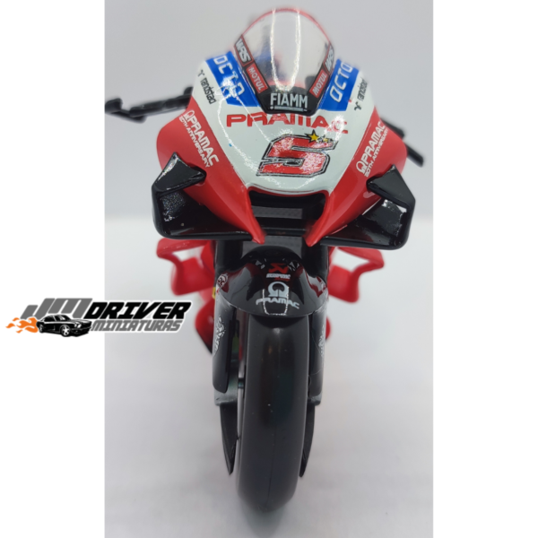 Ducati Desmosedici - Pramac Racing – MotoGP nº5 – Miniatura Moto GP 1/18 Maisto - Image 2