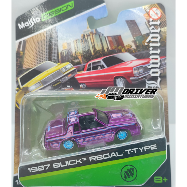 BUICK REGAL T-TYPE 1987 - Miniatura Maisto design 1/64