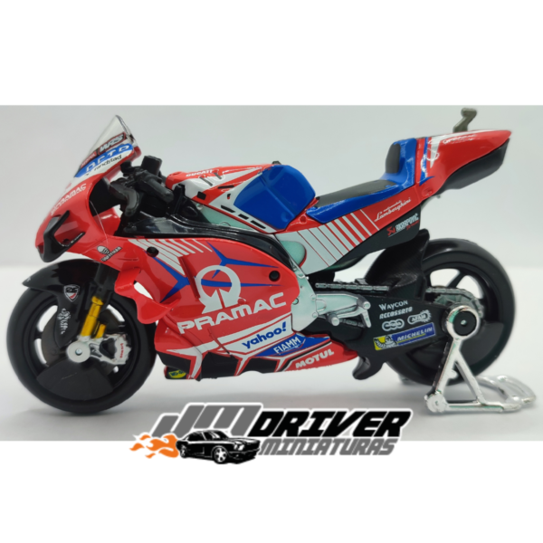 Ducati Desmosedici - Pramac Racing – MotoGP nº5 – Miniatura Moto GP 1/18 Maisto - Image 3