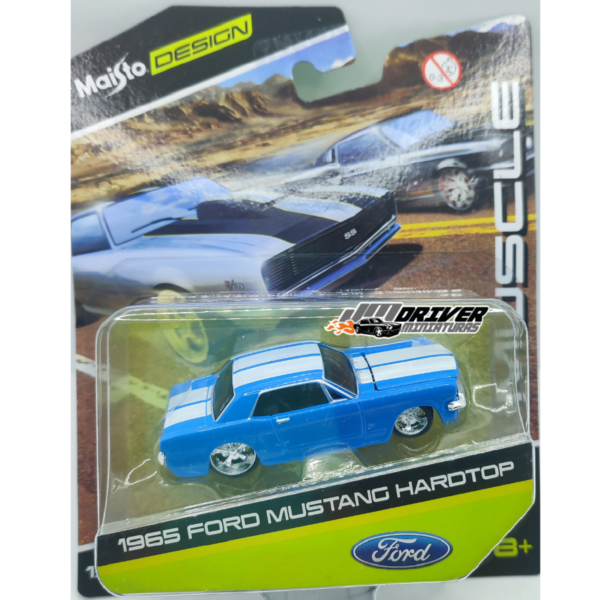 FORD MUSTANG 1965- Miniatura Maisto design 1/64