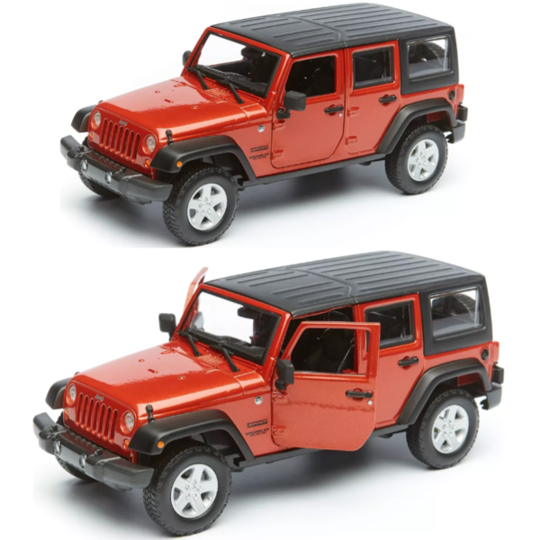 Jeep Wrangler UnLimited (2015) - Miniatura Maisto 1/24 SE TRUCK - Image 4