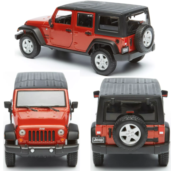 Jeep Wrangler UnLimited (2015) - Miniatura Maisto 1/24 SE TRUCK - Image 3