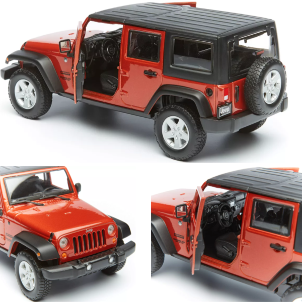 Jeep Wrangler UnLimited (2015) - Miniatura Maisto 1/24 SE TRUCK - Image 2