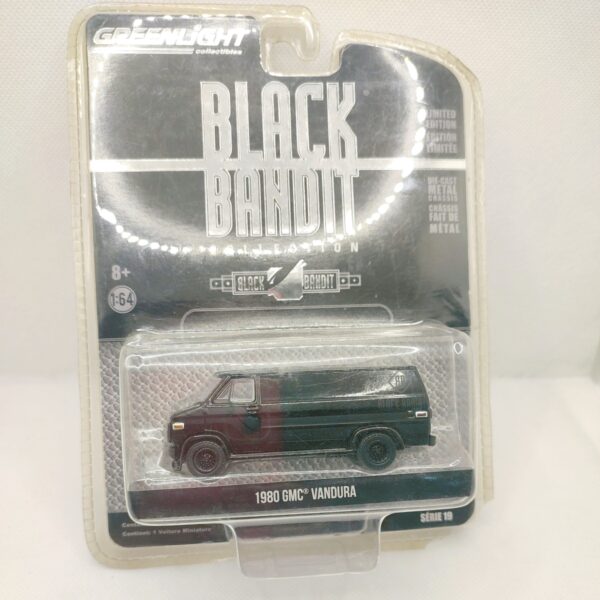 GMC Vandura 1980 - BLACK BANDIT - Miniatura Greenlight 1/64 - Image 2