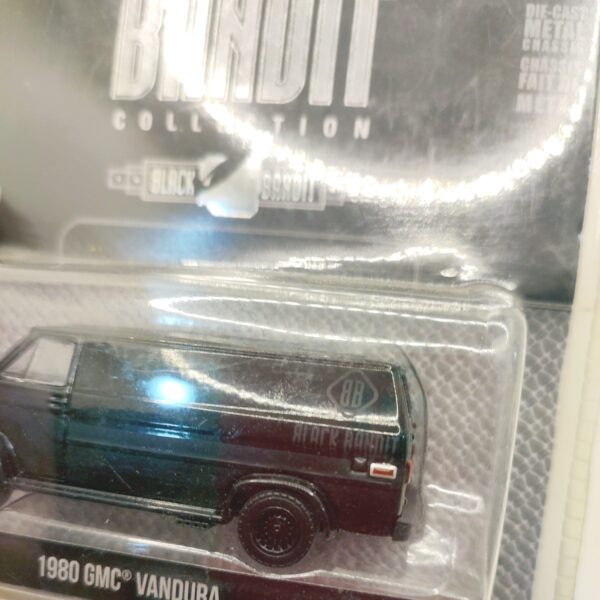 GMC Vandura 1980 - BLACK BANDIT - Miniatura Greenlight 1/64 - Image 5