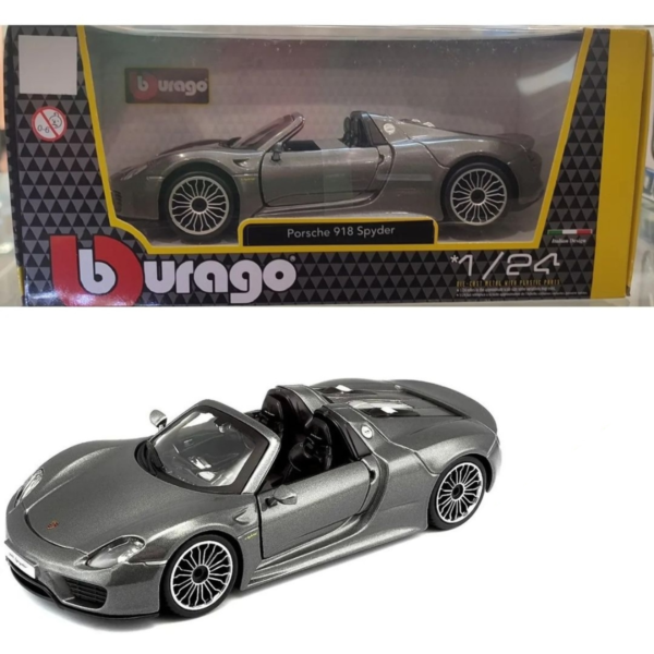 Porsche 918 Spyder - Miniatura Burago 1/24