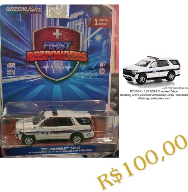 Chevrolet Tahoe (2021) - Miniatura Greenlight 1/64