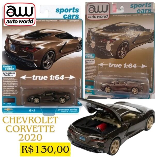 Chevrolet Corvette (2020) - Sports Cars - Miniatura Auto World 1/64