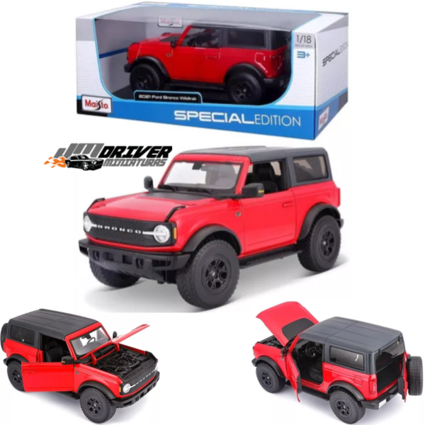 Ford Bronco Wildtrak - Miniatura Maisto 1/18