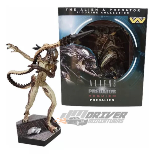 Miniatura Predalien - Edição 11 Coleção Alien & Predador - Estatuetas Eaglemoss - Image 2