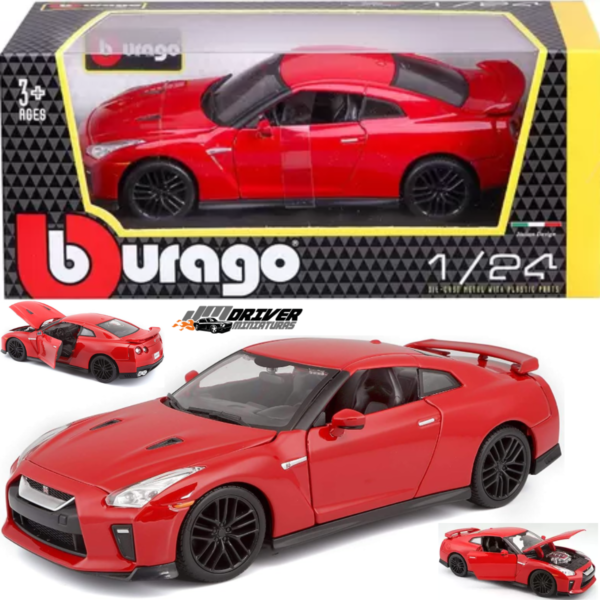 Nissan GT-R (2017) - Miniatura 1/24 Burago