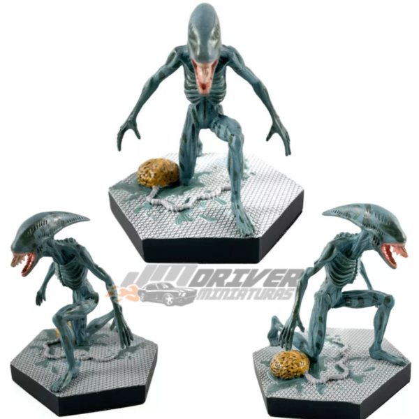 Miniatura Prometheus Deacon - Edição 10 Coleção Alien & Predador - Estatuetas Eaglemoss - Image 3