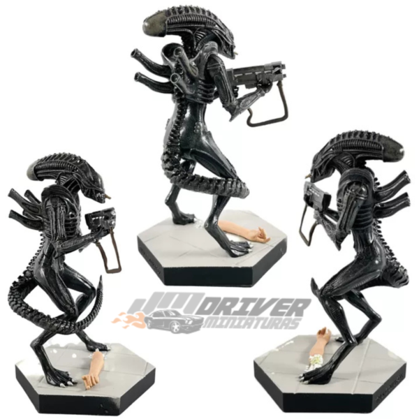 Miniatura Aliens Stronghold Jeri The Synthetic - Edição 43 Coleção Alien & Predador - Estatuetas Eaglemoss - Image 4